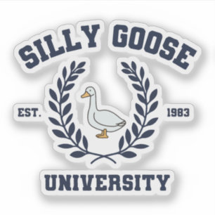 Dummer-Gans-Universität Aufkleber