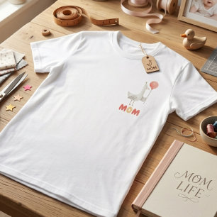 Dummer Gänse-Mama Rosa Geburtstagsfeier Mutter Ges T-Shirt