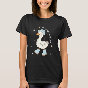 Dummer Gänserich auf freiem Fuß, lustiges Dummer-G T-Shirt