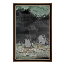Dummer Geister-Foto-Rahmenposter