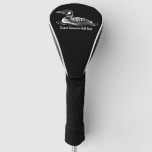 Dummer kanadischer Wolf Vogel Lustig Kanada Gesche Golf Headcover