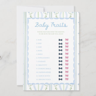 Dummer Kleiner Gänse-Baby-Shower-Spiel