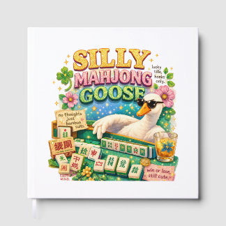 Dummer Mahjong-Gans Süßer Vogel Gästebuch