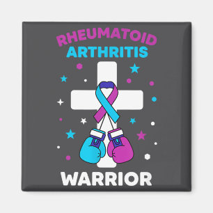 Dummer Rheumatoid-Krieger Arthritis-Bewusstsein Magnet