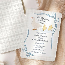 Dummerchen-Baby-Party-Einladung