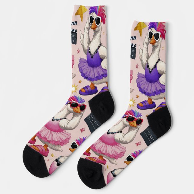 Dummerweise Damen-Socken Socken (Linkes Detail)