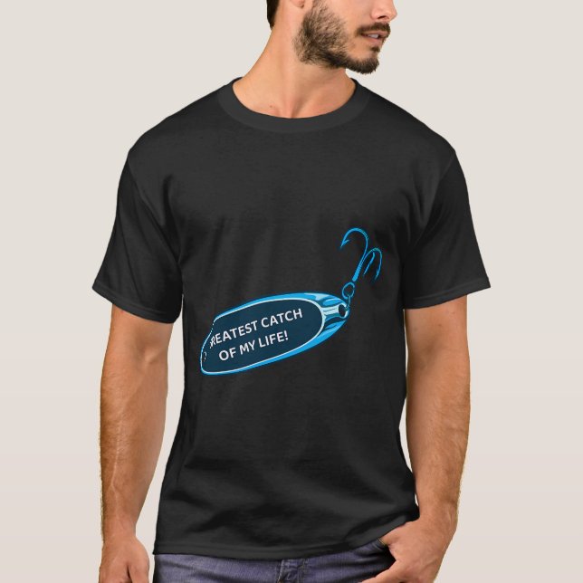Dummes albernes Angler T-Shirt  (Vorderseite)