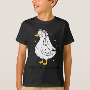 Dummes Enten-Brautpaar Hochzeitsgans Wird Locker T-Shirt