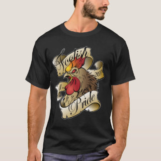 DUMMES STOLZ-LOGO U. HINTERES T-SHIRT