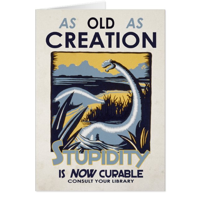 Dummheit ist JETZT heilbar! [Karte] (Vorne)