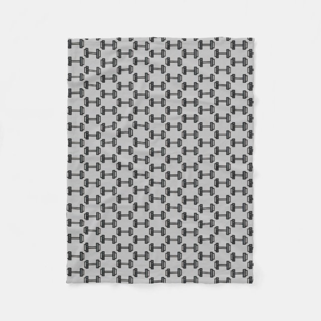 Dummkopf Fleecedecke (Vorderseite)