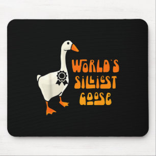 Dümmste Gans der Welt Lustige Gans Liebhaber Mousepad