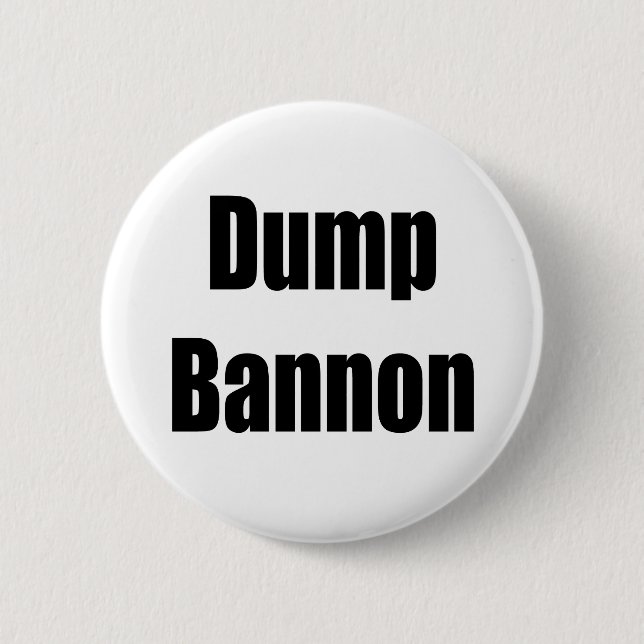 Dump-Bannon Button (Vorderseite)