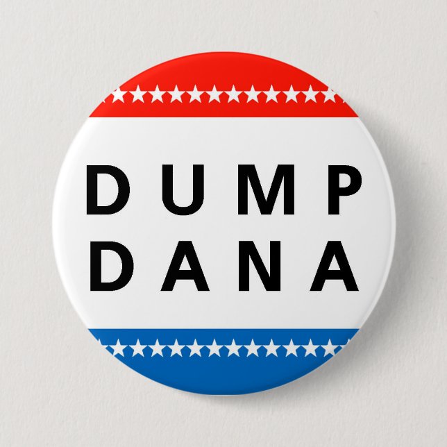 Dump Dana! Button (Vorderseite)