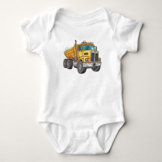 Dump-LKW-Outfit für den Kleinkinder Baby Strampler