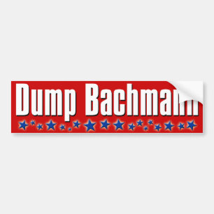 Dump Michele Bachmann Autoaufkleber