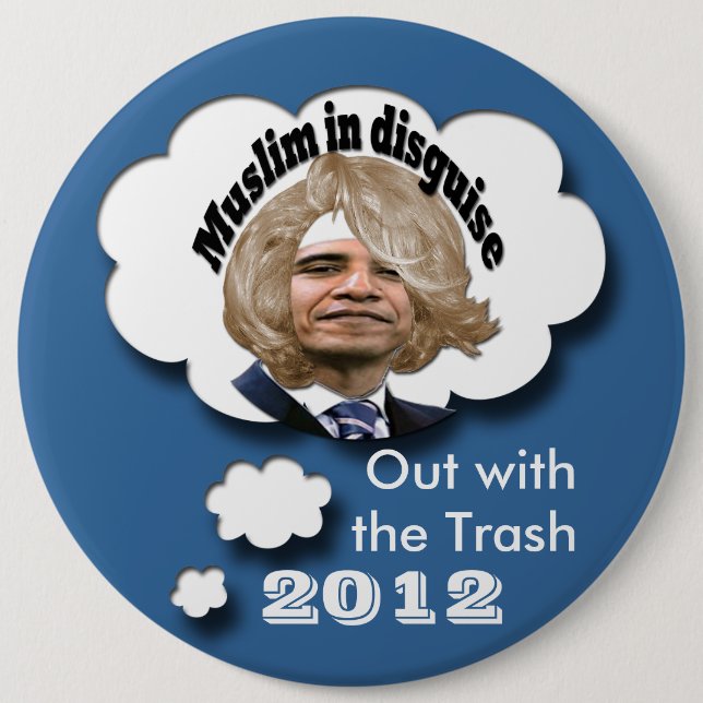 Dump Obama Button (Vorderseite)