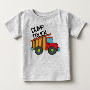 Dump Truck Baby T-shirt