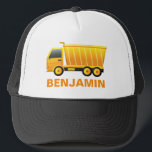 Dump Truck Construction Kids Truckerkappe<br><div class="desc">Cooler Bausatz.</div>