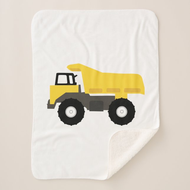 Dump Truck Construction Trucks Sherpadecke (Vorderseite)