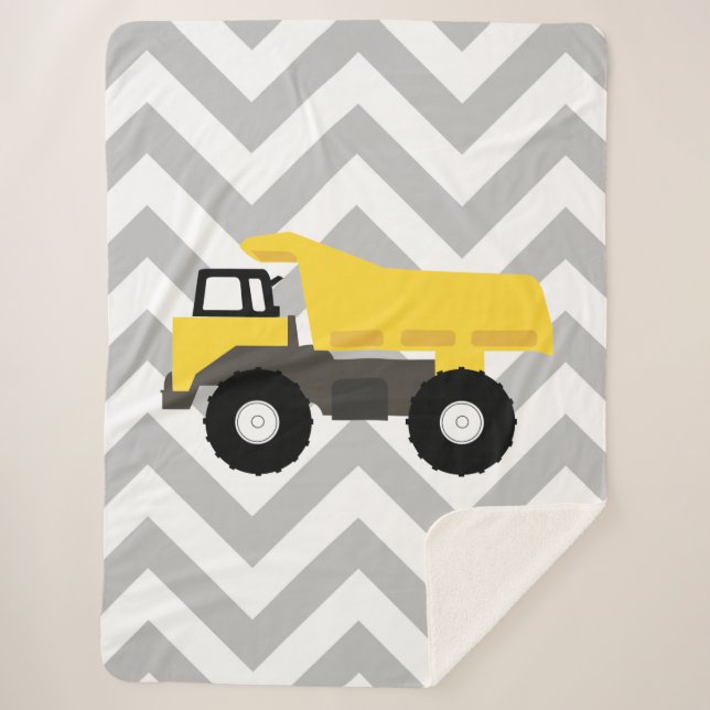 Dump Truck Construction Trucks Sherpadecke (Vorderseite)