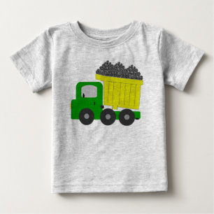 Dump Truck (gelb) Baby T-shirt