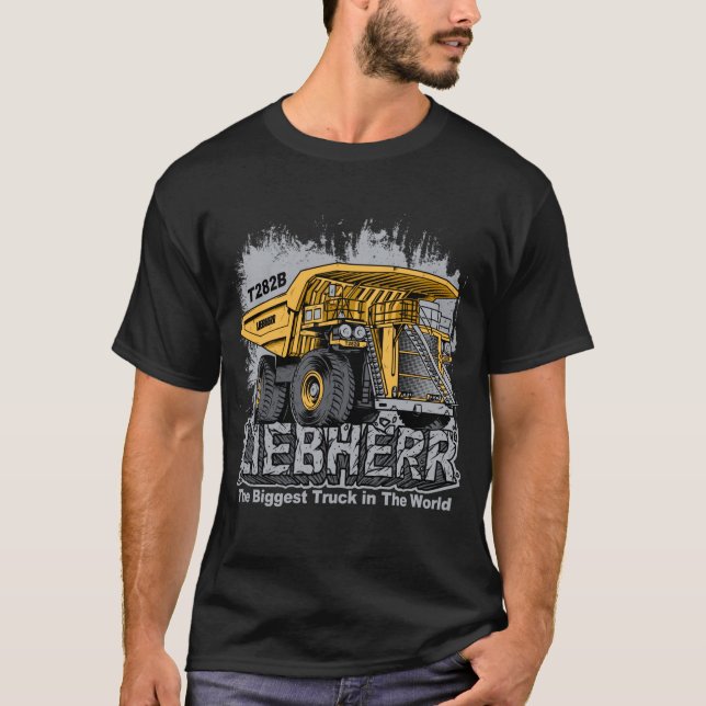 Dump Truck Liebherr T282 T-Shirt (Vorderseite)