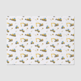 Dump Truck Party Boy Kids Baumuster Seidenpapier