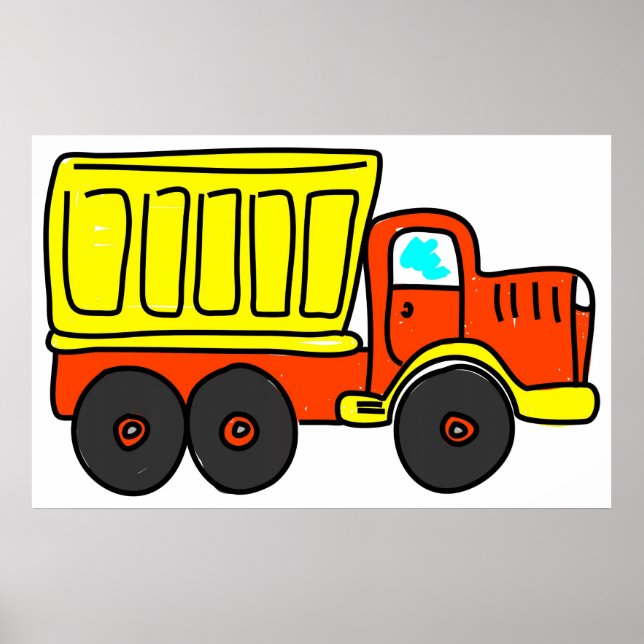 Dump Truck Poster (Vorne)