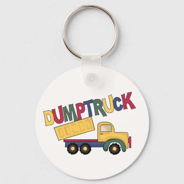 Dump Truck Schlüsselanhänger (Vorderseite)