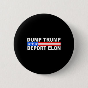 Dump Trump Abschiebung Elon 50501 Button