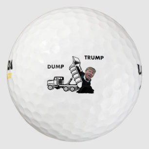 Dump Trump aka Dumptruck Trump Golfball