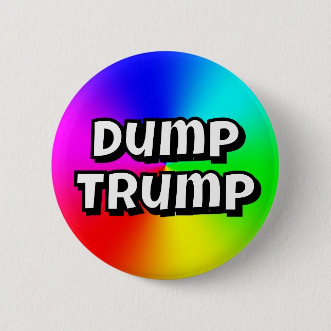 Dump Trump Button (Vorderseite)
