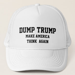 DUMP TRUMP MACHT AMERIKA WIEDER ZUM DENKEN TRUCKERKAPPE