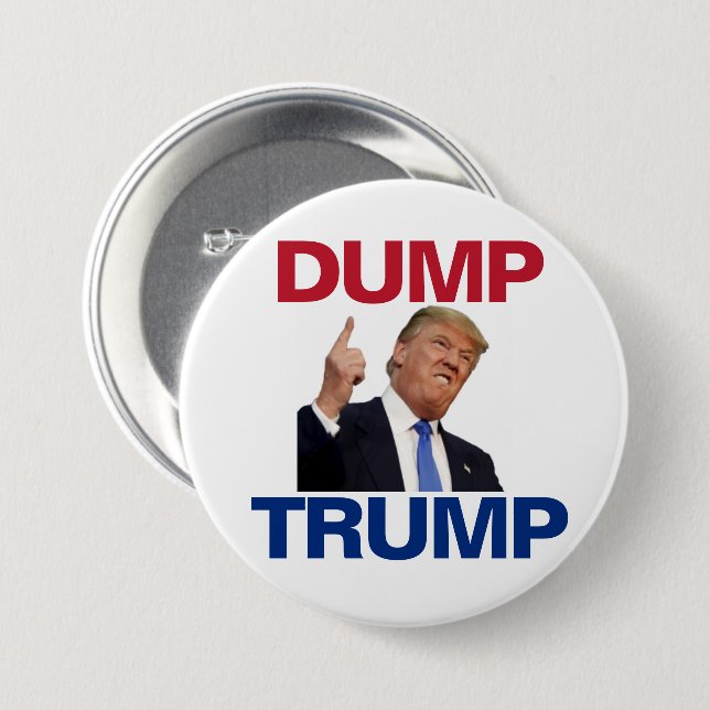 DUMP TRUMP-Taste Button (Vorne & Hinten)