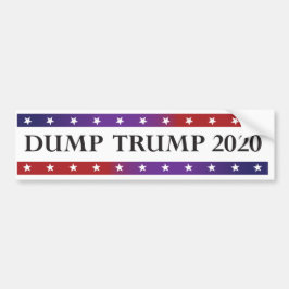 Dump-Trumpf 2020 Autoaufkleber