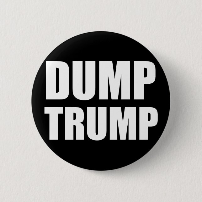 Dump-Trumpf-Abzeichen-Knopf-Button Button (Vorderseite)