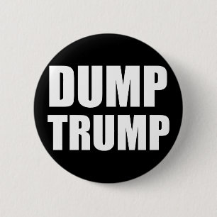 Dump-Trumpf-Abzeichen-Knopf-Button Button