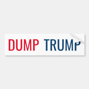 DUMP-TRUMPF AUTOAUFKLEBER