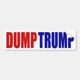 "DUMP-TRUMPF" AUTOAUFKLEBER