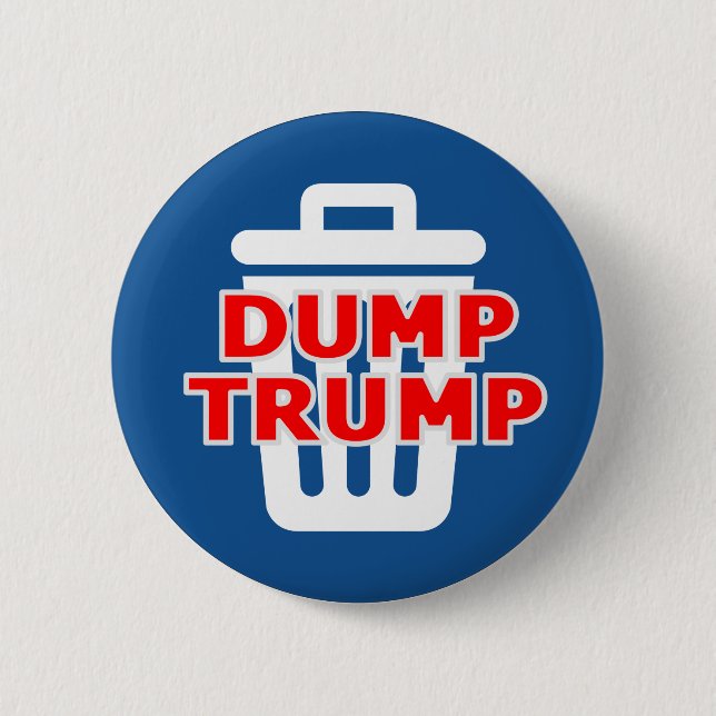 Dump-Trumpf Button (Vorderseite)