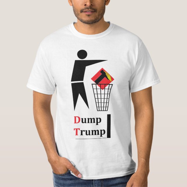 Dump-Trumpf T-Shirt (Vorderseite)