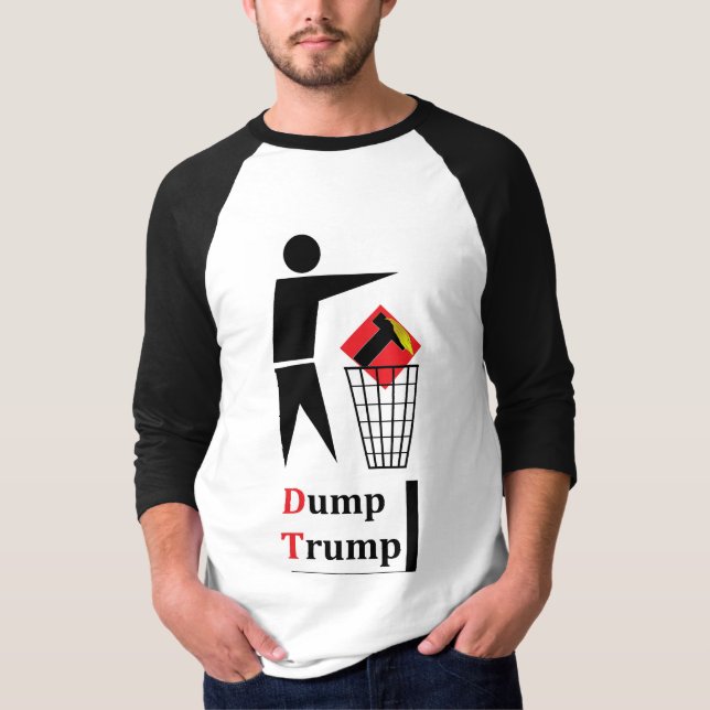 Dump-Trumpf T-Shirt (Vorderseite)