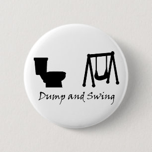 Dump und Schwingen - entscheidender Frisbee Button
