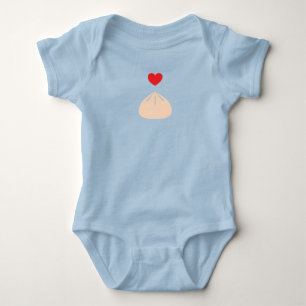 Dumpling Liebe Baby 1-Stück Bodysuit Baby Strampler