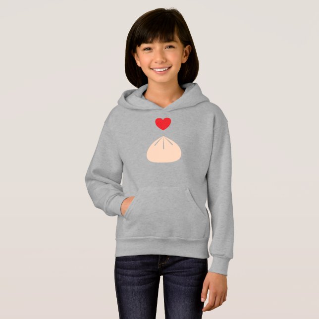 Dumpling Liebe Kids Pullover Hoodie (Vorne ganz)