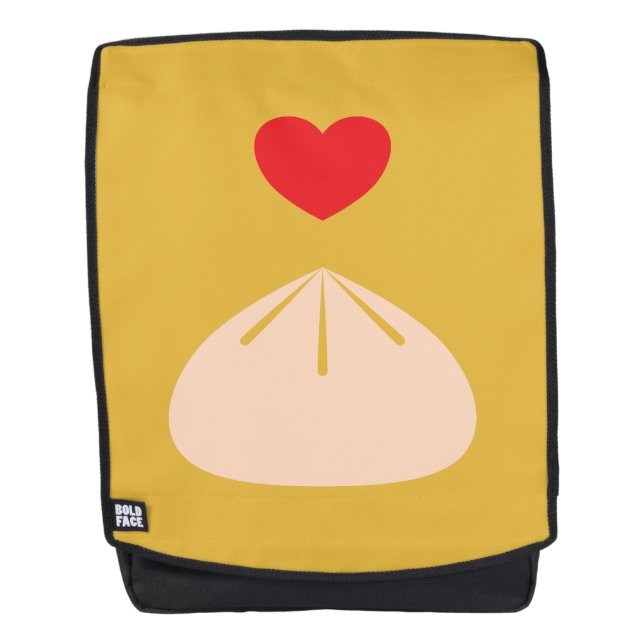 Dumpling Liebe Longan Backpack Rucksack (Vorderseite)