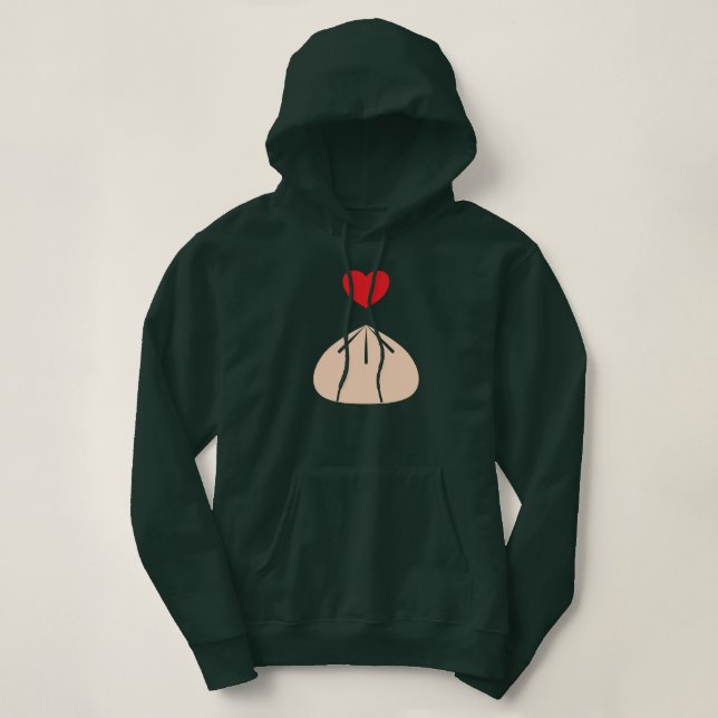 Dumpling Liebe Pullover Hoodie (Design vorne)