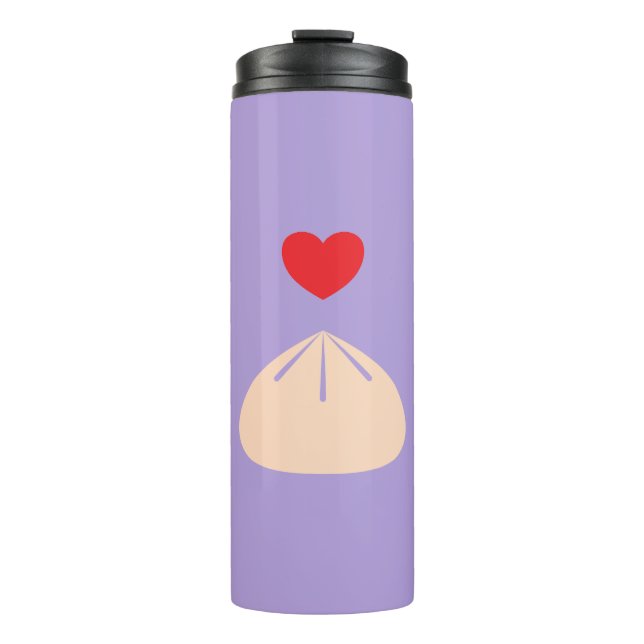 Dumpling Liebe Ube Thermal Travel Tumbler Thermosbecher (Vorderseite)