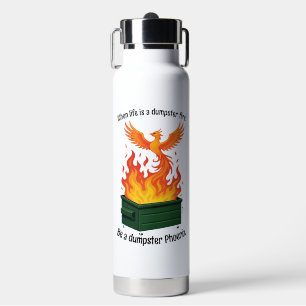 Dumpster Fire Phoenix Trinkflasche